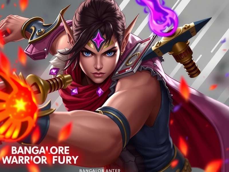 Bangalore Warrior Fury protagonist in combat gear Bangalore Warrior Fury main character
